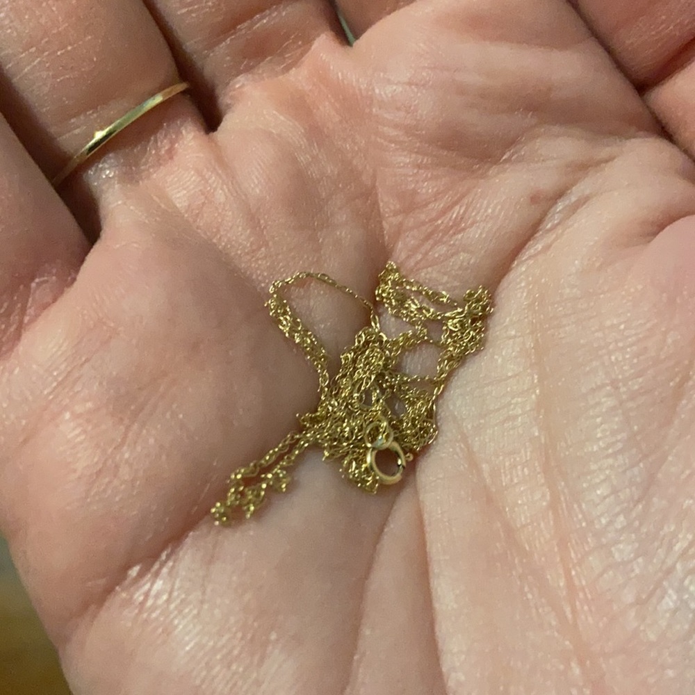 Shiny Dainty Gold Chain